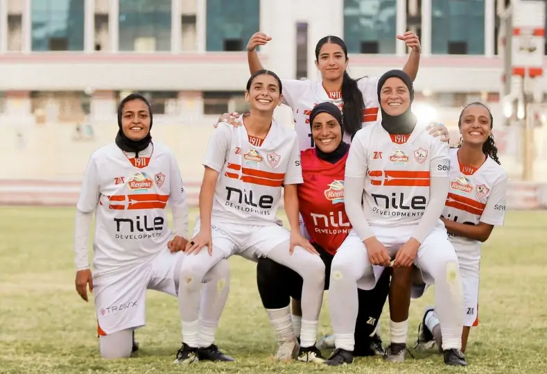 فريق الزمالك للكرة النسائية