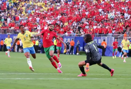 المغرب ضد البرازيل