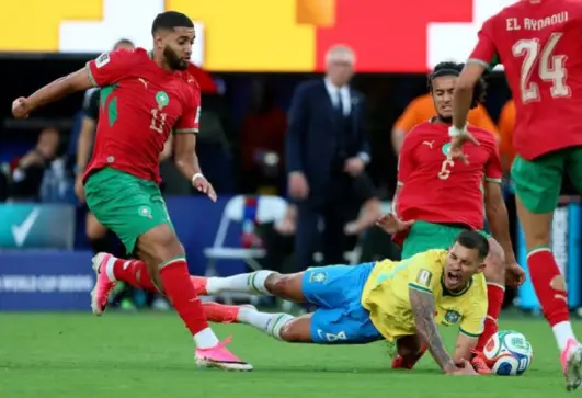 المغرب ضد البرازيل