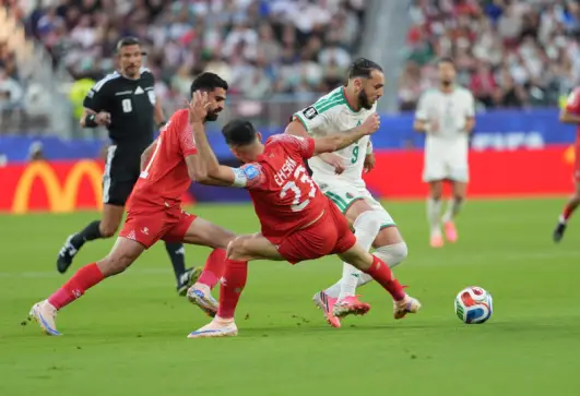 الاردن والجزائر 