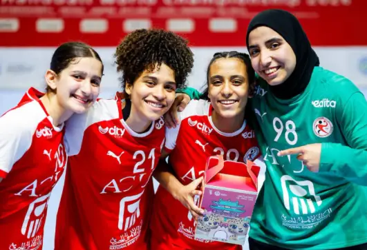 منتخب شابات اليد