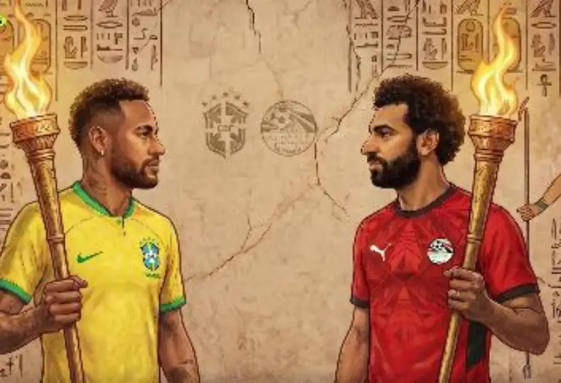 الصالح سبورت : كل ما تريد معرفته عن مباراة مصر والبرازيل الودية استعدادًا لكأس العالم 2026