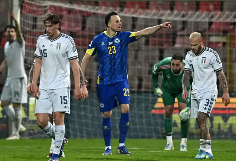 الصالح سبورت : بعد ملحمة إيطاليا.. كيف حجزت البوسنة والهرسك مقعدها في كأس العالم 2026؟
