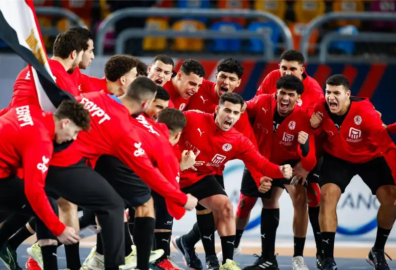 الصالح سبورت : الفراعنة على رأس المجموعة الثانية بكأس العالم لكرة اليد 2027