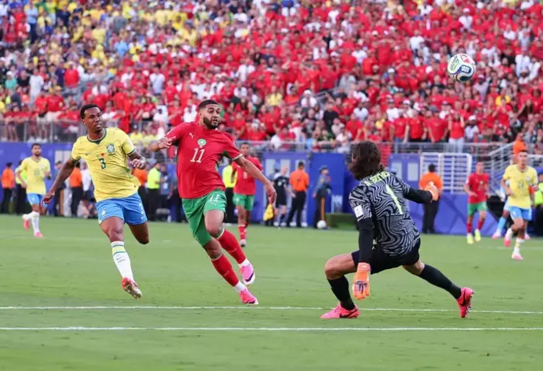 المغرب ضد البرازيل
