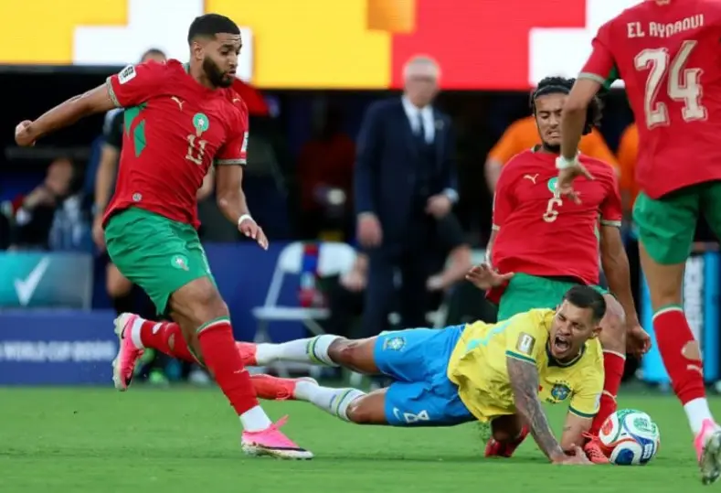 الصالح سبورت : نتيجة مباراة المغرب ضد البرازيل في كأس العالم 2026.. تعادل مثير بين أسود الأطلس والسيليساو
