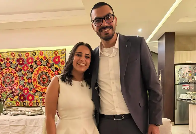 أحمد المغربي ومريم هشام