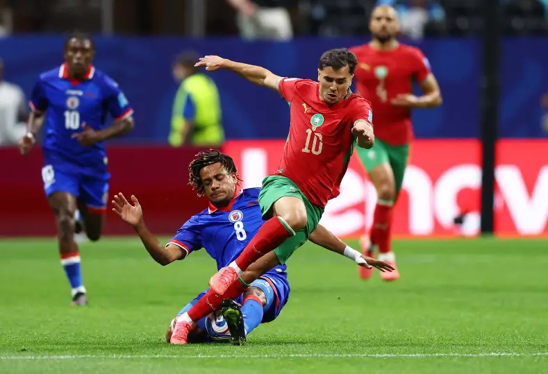 منتخب المغرب وهايتي