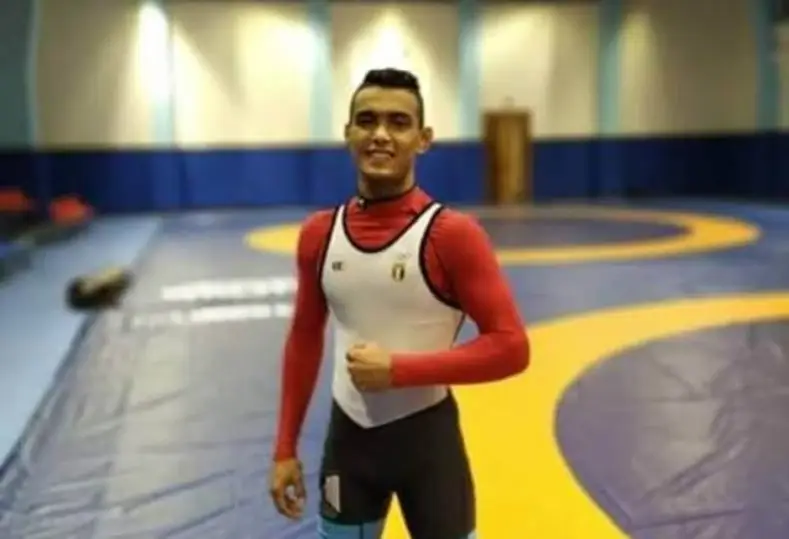 بطل المصارعة جمال عبد الناصر