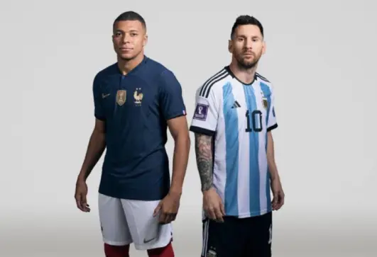 ميسي ومبابي