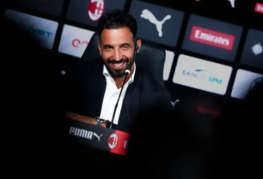 روبن أموريم، المدير الفني لفريق ميلان