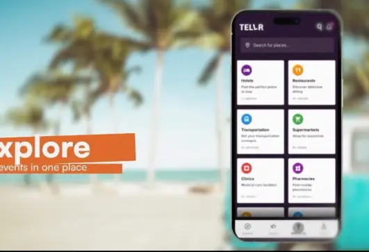 تطبيق Tellr 