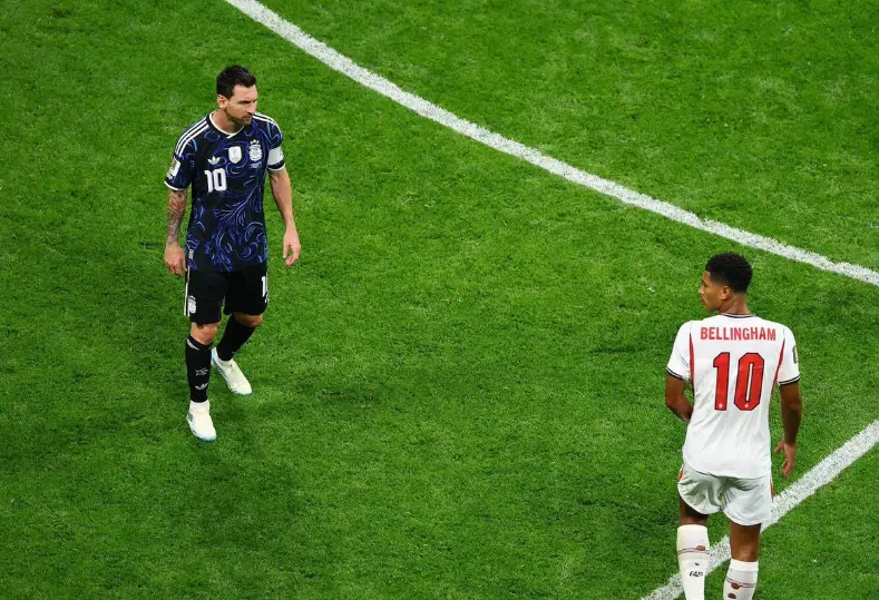 ميسي وبيلينجهام