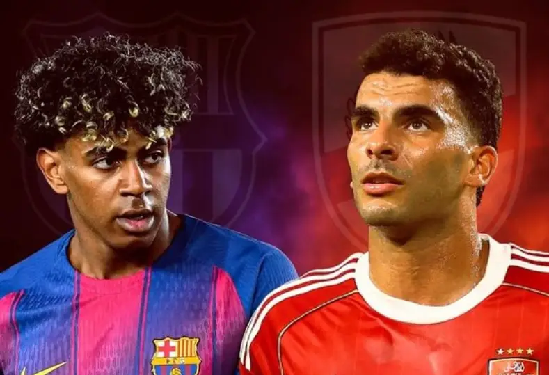 الأهلي وبرشلونة