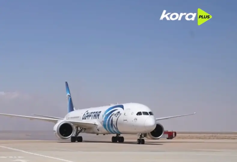 طائرة منتخب مصر