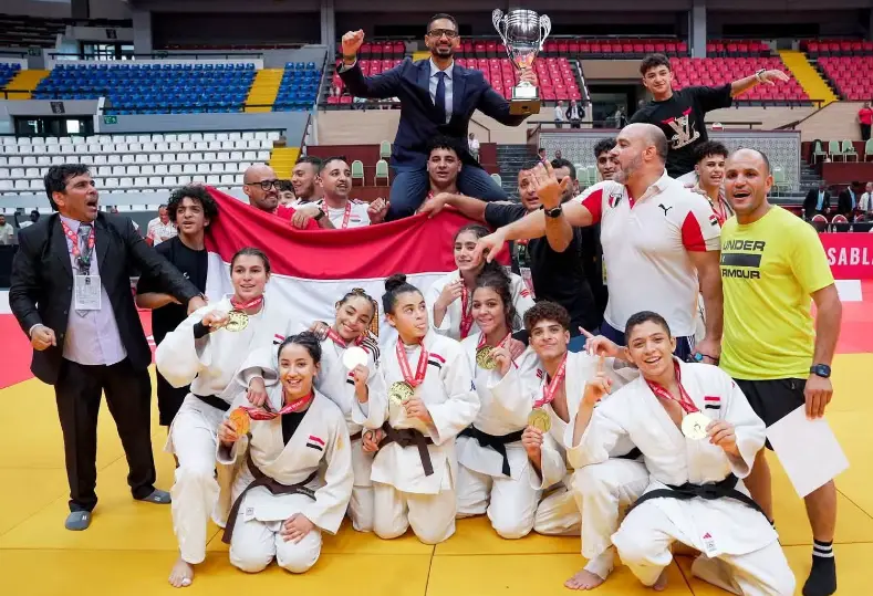 بعثة منتخب مصر للجودو