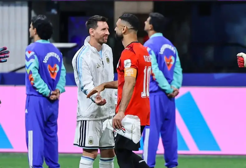محمد صلاح وميسي