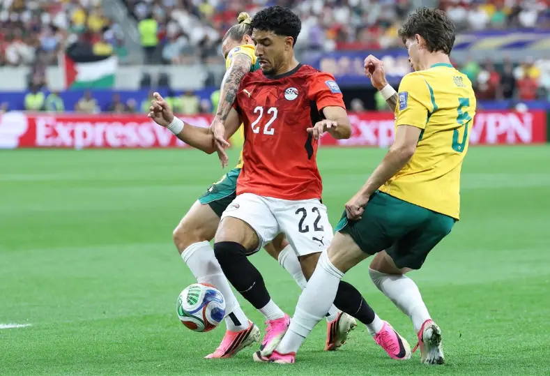 مباراة مصر وأستراليا 