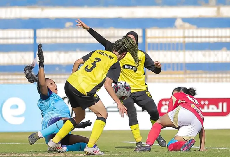 صورة إرشيفية - دوري الكرة النسائية