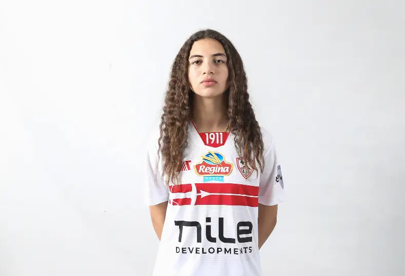 جميلة الفقي لاعبة الزمالك السابقة