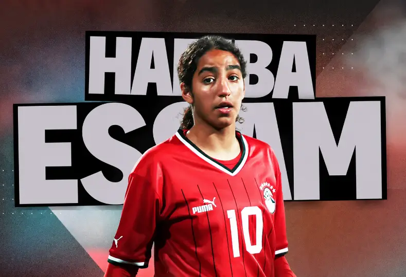 حبيبة عصام لاعبة النادي الأهلي ومنتخب مصر